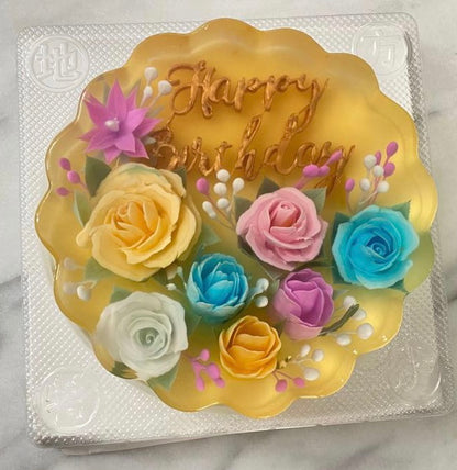 Flower Jelly Cake