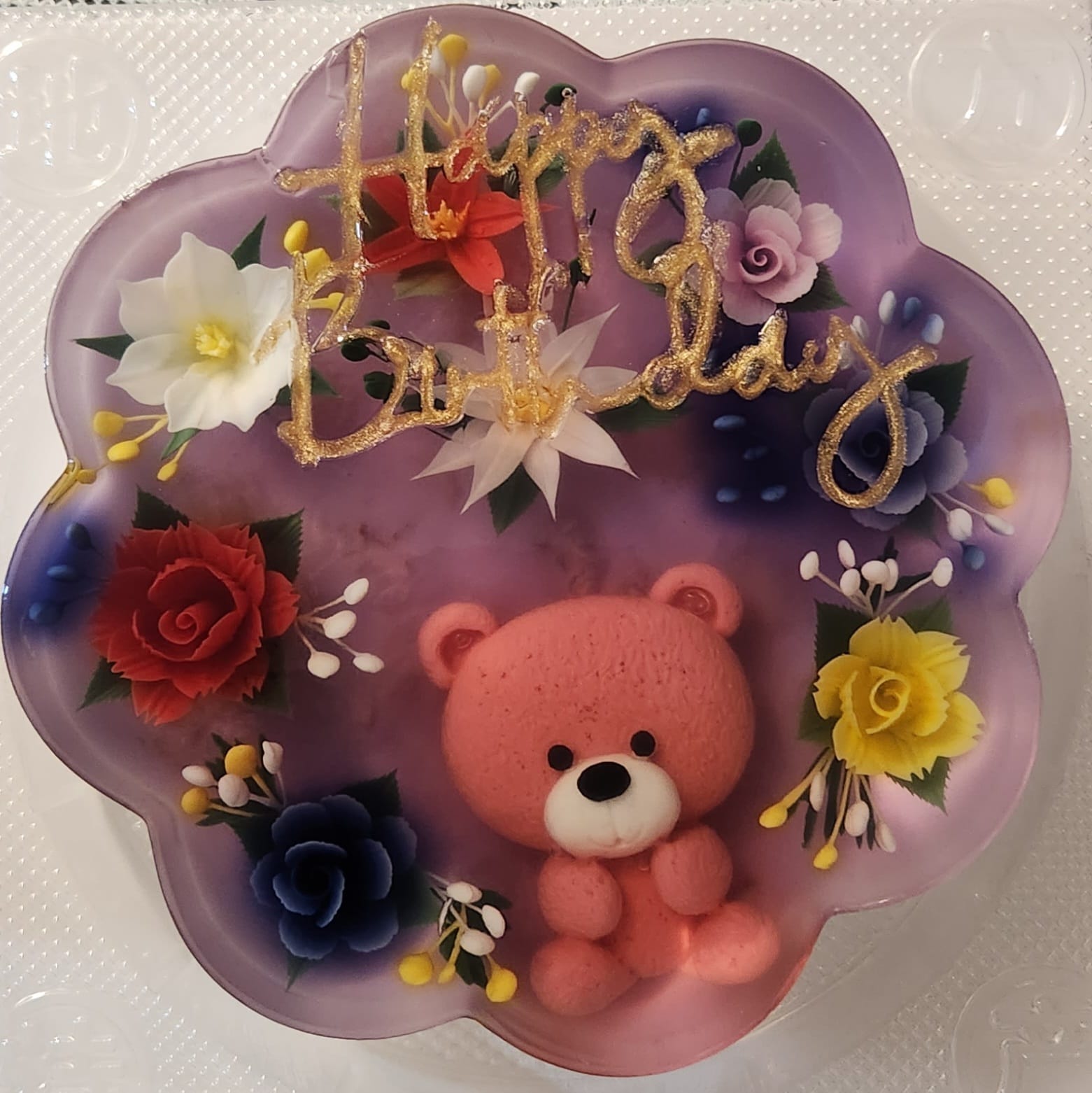 Flower Jelly Cake