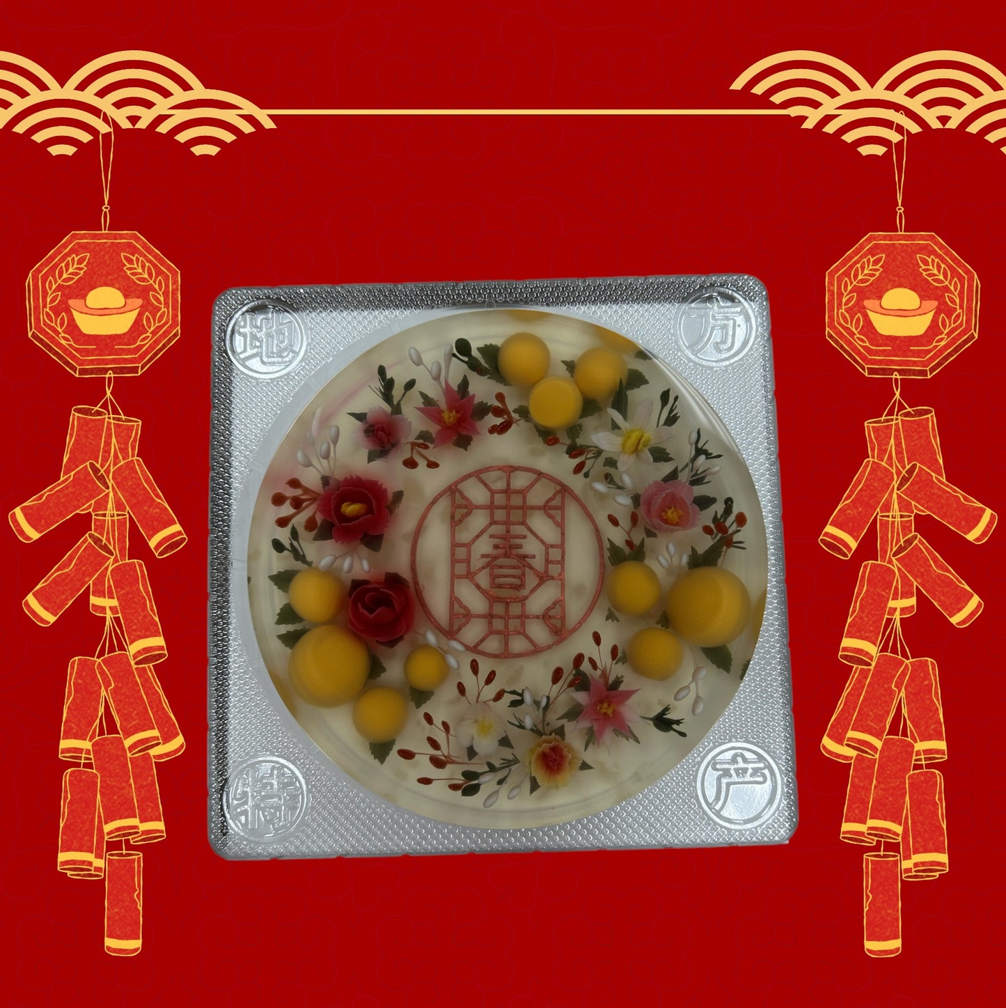 CNY themed Jelly Cake