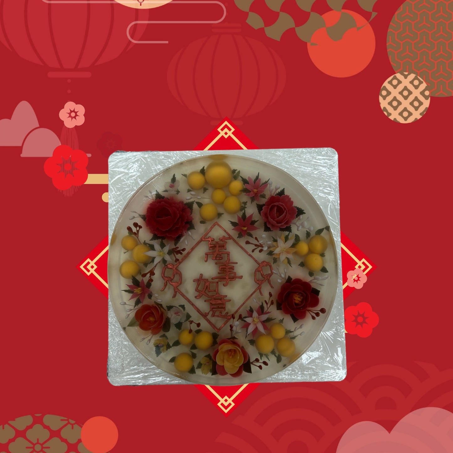 CNY themed Jelly Cake